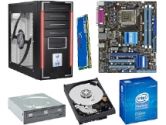 Asus P5G41T-M LX PowerUp Barebones Kit - Asus P5G41T-M LX Mobo, Intel Penitum Dual Core E6500, Kingston 2GB DDR3 RAM, WD 500GB HDD, Lite-On 24x DVDRW, PowerUp ATX Mid-Tower Case, 450W Power Supply (Asus: P5G41T-M LX Bundle)