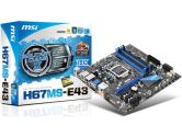 MSI H67MS-E43 (B3) Micro ATX Intel Motherboard (MSI/MicroStar: H67MS-E43 (B3))