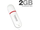 Transcend 2GB V33 USB Flash Drive (Transcend: T555-2000 TV)