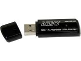 Azio AWU101N 802.11N 150MBPS Wireless USB ADAPTER-1T1R Retail (AZIO Corporation: AWU101N)