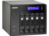 QNAP TS-559 Pro II 5-BAY Hot-Swap Turbo RAID NAS Server 2GBLAN FTP Windows 2USB3.0 3USB2.0 Black (QNAP Systems Inc.: TS-559 Pro II)