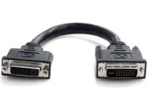 StarTech 6" 6in DVI-I Dual Link Digital Analog Port Saver Cable (STARTECH: DVIEXTAA6IN)