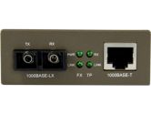 StarTech Gigabit SM Fiber Ethernet Media Converter SC (STARTECH: MCMGBSC15)