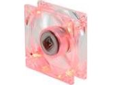 XIGMATEK LED Fan Crystal CLF-F8252 Red LED Case Fan (XIGMATEK: CLF-F8252)