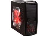 APEVIA X-TROOPER Series X-TRP-RD Black / Red Computer Case With Side Panel Window (APEVIA CORP.: X-TRP-RD)