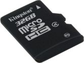 Kingston 32GB Micro SDHC Flash Card (Kingston Technology Corp.: SDC4/32GBSP)