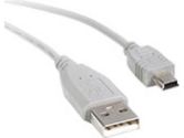 StarTech 6" Mini USB 2.0 Cable - A to Mini B (STARTECH: USB2HABM6IN)