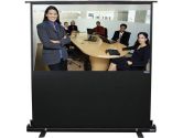 Vutec PORTA-VU Traveller 80IN 4:3 Portable Projector Screen With Matte White Fabric (Vutec: EVPVP4864)