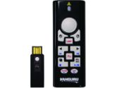 Kanguru KMOUSE-PRES2 Wireless Laser Mouse/Presenter - USB 2.0, 2.4 GHz, Lightweight, Plug and Play Compatible, Driverless Operation (Kanguru: KMOUSE-PRES2)
