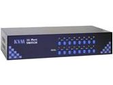 LINKSKEY LKV-1680 16-Port PS/2 KVM Switch 2U 19" Rackmount (LINKSKEY: LKV-1680)