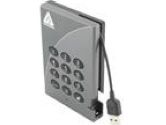 APRICORN Aegis Padlock 250GB 2.5" Secure 128-bit AES Hardware Encrypted Portable Hard Drive (Apricorn: A25-PL128-250)