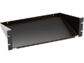 Black Box RMTS01 Rackmount Solid Fixed Shelf - 35 lbs Capacity, Black (Black Box Corporation: RMTS01)