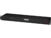 Black Box SP196A-R2 15 AMP Rackmount Power Strip - 8x NEMA 5-20R Rear Outlets, 1x NEMA 5-15R Front Outlet, 9ft Cord (Black Box Corporation: SP196A-R2)