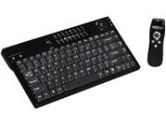 QUMAX Gemini-P29MT Black RF Wireless MCE Keyboard with Trackball & Laser Presenter Combo (QUMAX CORPORATION: Gemini-P29MT)