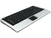 ZIPPY BT-637 Black&Silver Bluetooth Wireless Keyboard (AVS Gear: BT-637)