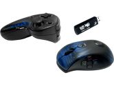 Split Fish Fragfx Shark Wireless Gaming Mouse and Hand-Held Chuck Combo for PC Mac & Playstation 3