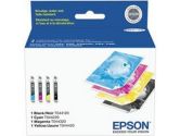 Combo Ink Cartridges Cmyk STD Prnt Cap Single Facing (Epson Printer Supplies: T044120-BCS)