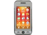 Samsung Star Silver Unlocked GSM Touch Screen Phone w/ 3.2MP Camera / 3" Touch Screen (S5230) (SAMSUNG: S5230 Silver)