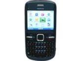 Nokia C3-00 Blue Unlocked GSM Smart Phone w/ Full QWERTY Keyboard / Wi-Fi (Nokia: C3-00)