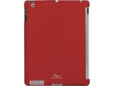 Qric Purism Tpu Fitting Cover for Apple Ipad 2 - Red (Qric: KMPD-202-5)