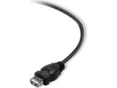 Belkin F3U153-06-SN USB 2.0 Extension Cable - 6ft, USB A Male to USB A Female (Belkin: F3U153-06-SN)