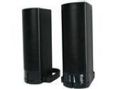 Connectland USB Powered 2 X 2.5 W RMS Magnetically Shielded 2.0 Stereo Speakers - Black Color (Syba: CL-SPK20037)