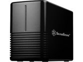 Silverstone DS321B Compact DUAL-BAY HDD USB 2.0 Enclosure With RAID Black (Silverstone Technology: DS321B)