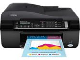 Epson 520 C11CA78241 Workforce All-in-One Color InkJet Printer - 5760 x 1440 Optimized dpi, 15 ppm Black, Copy, Scan, Fax, ADF, USB 2.0, WiFi, LCD Display (Epson: C11CA78241)