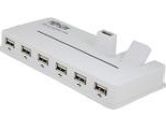 Tripp-Lite U222-010-R USB 2.0 Hub - 10 Ports, 2x Swivel Ports, 480Mbps, Plug & Play (TrippLite: U222-010-R)