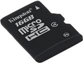 Kingston SDC4/16GB 16GB microSDHC Class 4 Flash Card Canada Retail (Kingston: SDC4/16GBCR)