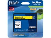 Brother - Labels - Laminated Tape - BLACK  Yellow - Roll  - 1 PCs (Brother: TZE631)