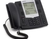 Aastra VoIP SIP 6737I Telephone Gigabit PoE 4X Calls 9 Lines LCD 144 X 128 Pixel HD Audio (Aastra : A6737-0131-10-55)