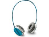 Rapoo H3070 Wireless Headset With Microphone 3.5MM Jack and PC USB Dual Input Mode PC / Mac - Blue (Rapoo Electronics: H3070-Blue)