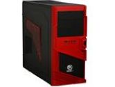 Thermaltake Commander MS-I Epic Edition Black / Red Computer Case With Side Panel Window (Thermaltake: VN400A1W2N-B)