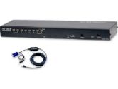 Aten KH1508AIUKIT 8-Port KVM Switch - 8x RJ-45 ports (Aten Technology: KH1508AIUKIT)