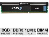 Corsair XMS3 8GB DDR3 Desktop Memory Module and Corsair XMS3 8GB DDR3 Desktop Memory Module Bundle (Corsair: CMX8GX3M1A1333C9 Bundle)