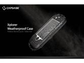 Capdase Xplorer Weatherproof Case Pebbo Motorcycle / Bike Set for iPhone 4/ iPhone 4S (Capdase: PWIH4S-PM01)