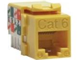 TRIPP LITE Cat.6 110-punch Down Keystone Jack (Tripp Lite: N238-001-YW)