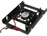 Rosewill RDRD-11003 2.5" SSD / HDD Mounting Kit for 3.5" Drive Bay w/60mm Fan (Rosewill: RDRD-11003)