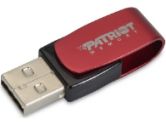 Patriot PSF4GAUSB Xporter Axle USB Flash Drive - 4GB, USB 2.0, Red (Patriot: PSF4GAUSB)