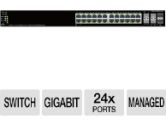 Cisco SG500X24PK9NA SG500X-24P 24-Port Gigabit Managed Switch - 24x 10/100/1000 Ports, RJ-45, Gigabit Ethernet, Managed, PoE (Cisco: SG500X24PK9NA)