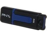 PNY P-FD32GATT2-GE Attache USB Flash Drive - 32GB, USB 2.0 (PNY: P-FD32GATT2-GE)