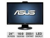 ASUS VK248H-CSM 24IN FHD 50000000:1 HDMI DVI Speakers Webcam LCD Monitor (ASUS: VK248H-CSM)