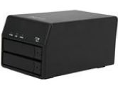 Sans Digital RAID MR2UT+B 0/1/JBOD 2X3.5IN USB3.0 2 Bay SATA to ESATA/USB 3.0 Enclosure - Black (Sans Digital: MR2UT+B)