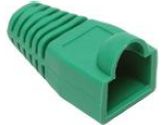 BYTECC Green Color Snagless Boots for RJ45, 50-Pack (BYTECC INC: C6BOOT-G)