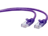 2FT CAT6 Purple Snagless Patch Cord Stranded 568A/B (Wirewerks: CAT-06APR002)