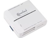 Syba All-in-One USB 3.0 External Flash Card Reader MicroSD T-FLASH M2 White (Syba: CL-CRD20129)