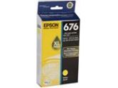 Epson DURABrite Ultra 676 Inkjet Cartridge - Yellow (Epson: T676XL420)