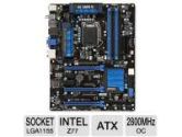 MSI Z77A-G45 Thunderbolt ATX LGA1155 Z77 DDR3 3PCI-E16 4PCI-E1 SATA3 HDMI VGA USB3.0 Motherboard (MSI/MicroStar: Z77A-G45 Thunderbolt)