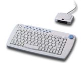 Solidtek KB-581 Mini Wireless Keyboard White w/ Cursor Point Mouse (Solidtek: ACK-581)